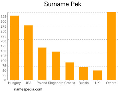 Surname Pek