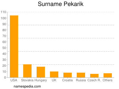 Familiennamen Pekarik