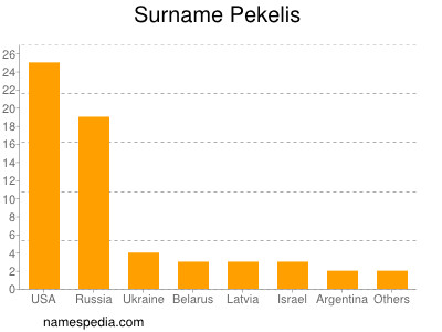 Familiennamen Pekelis