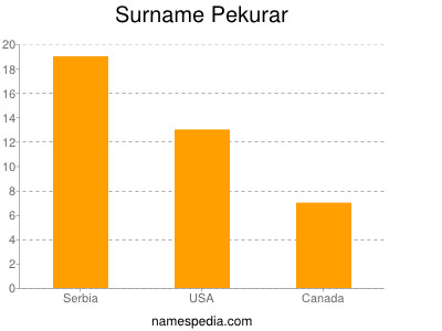 Familiennamen Pekurar