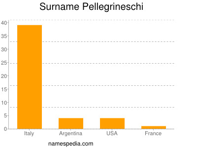 Surname Pellegrineschi