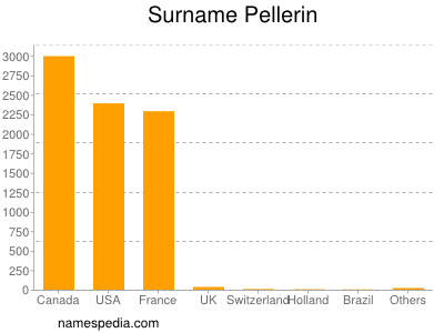 Familiennamen Pellerin