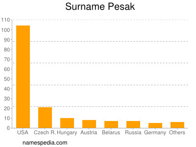 Familiennamen Pesak