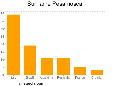 Familiennamen Pesamosca