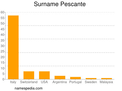 Familiennamen Pescante