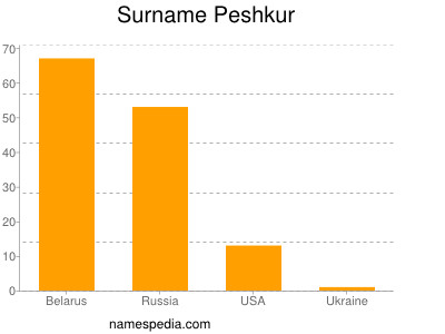 Familiennamen Peshkur