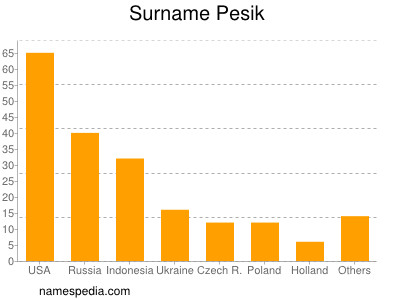 Familiennamen Pesik