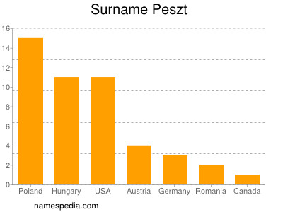 Familiennamen Peszt