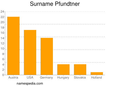 Familiennamen Pfundtner