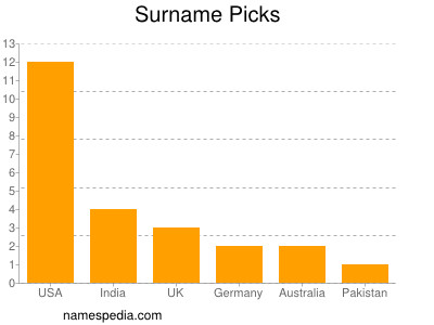 Familiennamen Picks