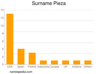 Surname Pieza