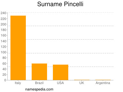 Familiennamen Pincelli