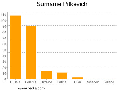 Familiennamen Pitkevich