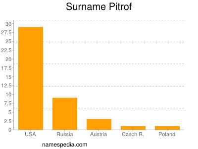Surname Pitrof