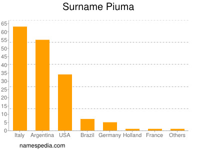 Familiennamen Piuma