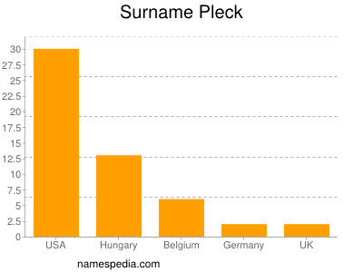 Familiennamen Pleck