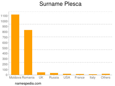 Familiennamen Plesca