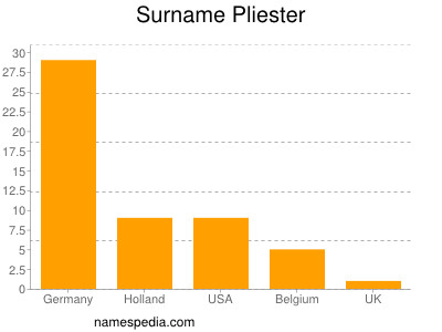 Familiennamen Pliester