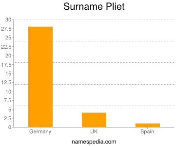 Familiennamen Pliet