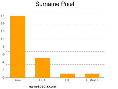 Surname Pniel