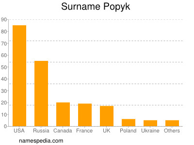 Familiennamen Popyk