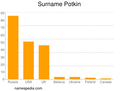 Familiennamen Potkin