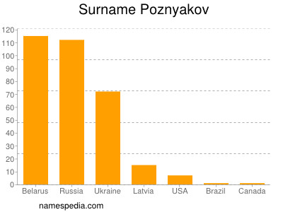 Familiennamen Poznyakov