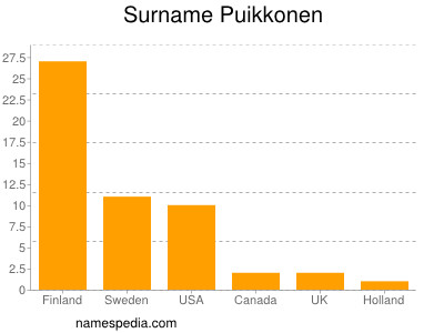 Familiennamen Puikkonen
