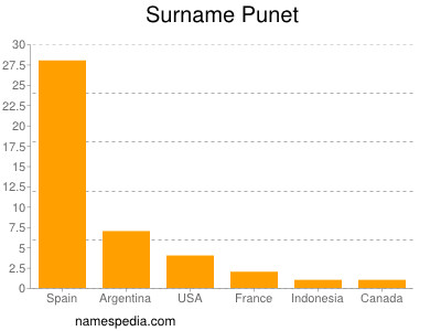 Familiennamen Punet