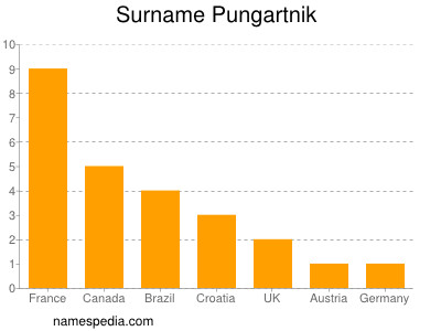 Surname Pungartnik