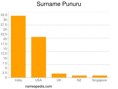 Familiennamen Punuru