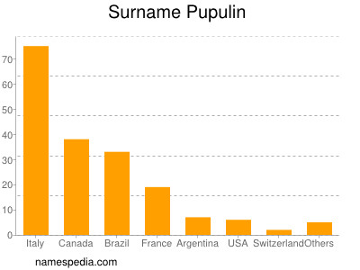 Familiennamen Pupulin