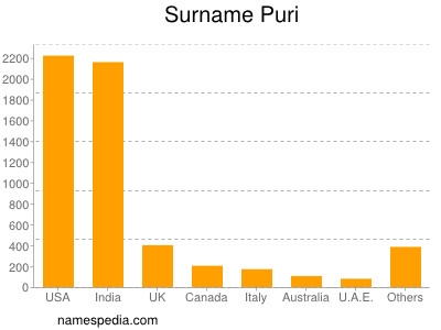 Familiennamen Puri