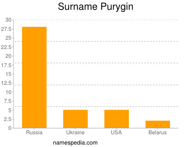 Familiennamen Purygin