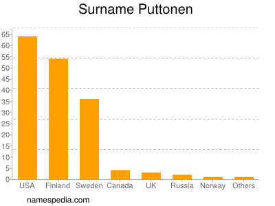 Familiennamen Puttonen