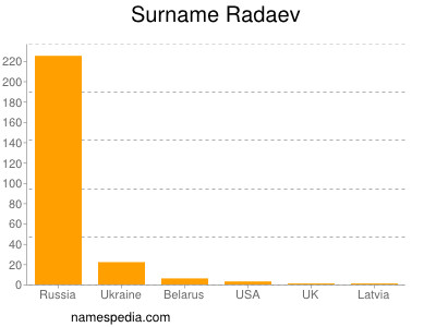 Surname Radaev