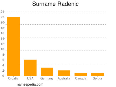 Familiennamen Radenic