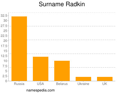 Familiennamen Radkin