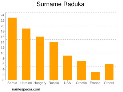 Familiennamen Raduka