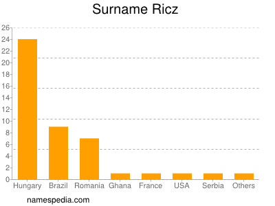 Familiennamen Ricz