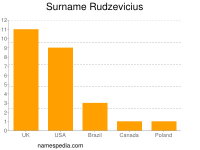 Surname Rudzevicius