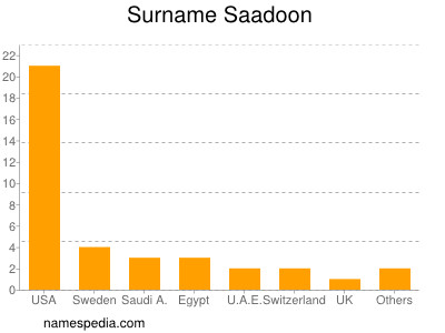 Familiennamen Saadoon