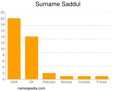 Surname Saddul