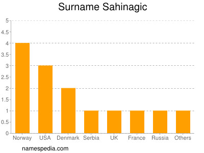 Familiennamen Sahinagic