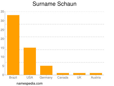 Familiennamen Schaun