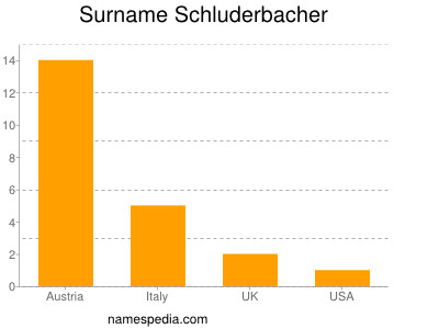 Familiennamen Schluderbacher