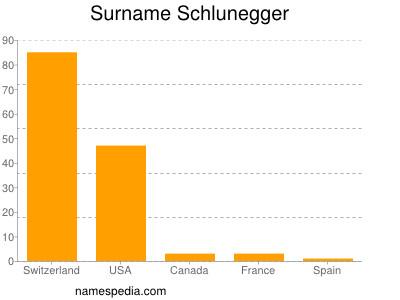 Familiennamen Schlunegger