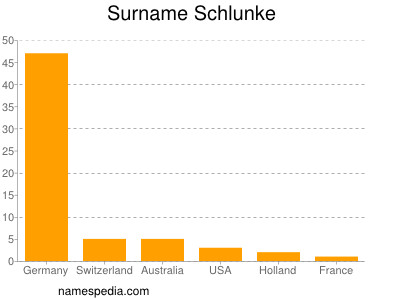 Familiennamen Schlunke