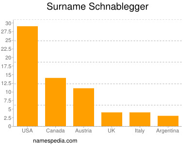 Familiennamen Schnablegger