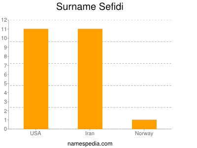 Familiennamen Sefidi